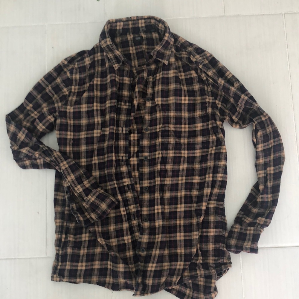 UNIQLO. Check shirt. Nice plaid